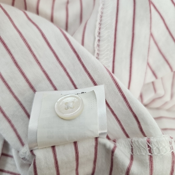 Peter Millar Pima Cotton USGA Short Sleeve Striped Polo Knit Shirt XL - Picture 7 of 8